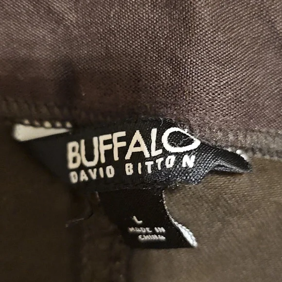 Buffalo David Bitton Olive Green Jeans - Picture 2 of 4